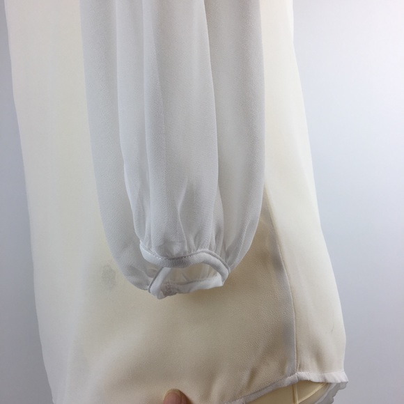 Christin Michaels White Blouse - Picture 5 of 6